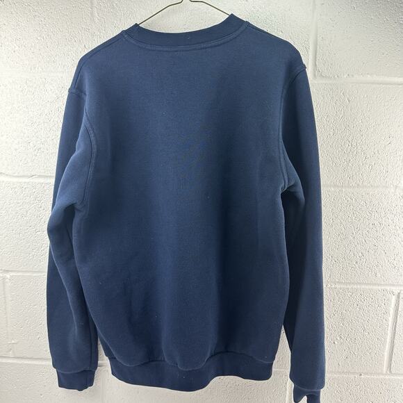 Universite Paris Crewneck Sweatshirt Size L, Navy Blue, 21x27 - Picture 7 of 8